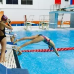 Занятия йогой, фитнесом в спортзале Школа синхронного плавания Synchroswimspb Санкт-Петербург