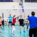 Занятия йогой, фитнесом в спортзале Школа волейбола Rusvolley Москва