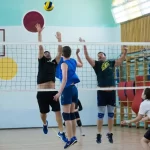 Занятия йогой, фитнесом в спортзале Школа волейбола Rusvolley Москва