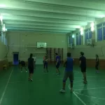 Занятия йогой, фитнесом в спортзале Школа волейбола Залп Москва