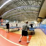 Занятия йогой, фитнесом в спортзале СибБурМаш, спорткомплекс Тюмень