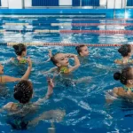 Занятия йогой, фитнесом в спортзале Синхронное плавание Smile Synchro Балашиха