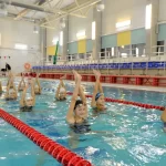 Занятия йогой, фитнесом в спортзале Синхронное плавание Smile Synchro Балашиха