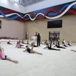 Занятия йогой, фитнесом в спортзале СК Аллонже по художественной гимнастике Москва