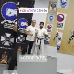 Занятия йогой, фитнесом в спортзале СК Лига Сэн-э Краснодар