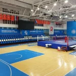 Занятия йогой, фитнесом в спортзале СК Олимпиец Санкт-Петербург