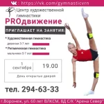 Занятия йогой, фитнесом в спортзале СК PROдвижение художественная гимнастика Воронеж