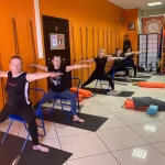 Занятия йогой, фитнесом в спортзале Скай йога Жуковский