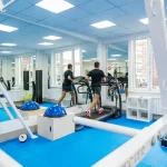 Занятия йогой, фитнесом в спортзале SkFitness Москва