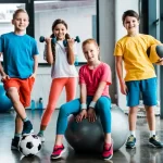 Занятия йогой, фитнесом в спортзале СКФК Дети-наше будущее Лобня