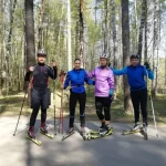 Занятия йогой, фитнесом в спортзале Ski Family club Москва