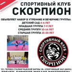 Занятия йогой, фитнесом в спортзале Скорпион Энгельс