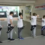 Занятия йогой, фитнесом в спортзале Союз Стрелкового Спорта Губкинский