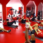 Занятия йогой, фитнесом в спортзале Спартак Ростов