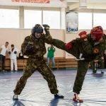 Занятия йогой, фитнесом в спортзале Спецназ Москва