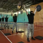 Занятия йогой, фитнесом в спортзале Спецназ-XXI Москва