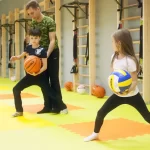 Занятия йогой, фитнесом в спортзале Sport kids Тула