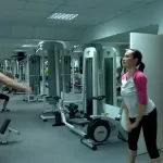 Занятия йогой, фитнесом в спортзале Sport life Ижевск