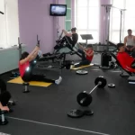 Занятия йогой, фитнесом в спортзале Sportime Челябинск