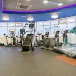 Занятия йогой, фитнесом в спортзале Sprint Москва
