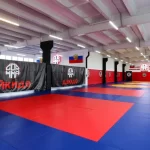 Занятия йогой, фитнесом в спортзале СШОР по Единоборствам Люберцы
