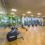 Занятия йогой, фитнесом в спортзале St. Fitness Санкт-Петербург