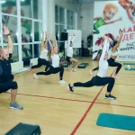 Занятия йогой, фитнесом в спортзале St Gym Барнаул