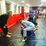 Занятия йогой, фитнесом в спортзале Strela team Bjj grappling wrestling Санкт-Петербург