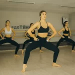 Занятия йогой, фитнесом в спортзале Stretching point Томск