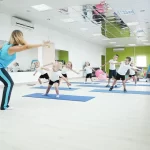 Занятия йогой, фитнесом в спортзале Студия фитнеса и танца In action Артёмовский