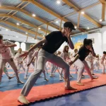 Занятия йогой, фитнесом в спортзале Студия капоэйры Москва