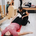 Занятия йогой, фитнесом в спортзале Студия пилатеса Оксаны Лоюк Красноярск