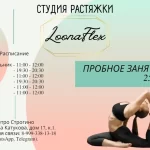 Занятия йогой, фитнесом в спортзале Студия растяжки LoonaFlex Москва