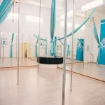 Занятия йогой, фитнесом в спортзале Студия воздушной акробатики Pole Dance Club Москва