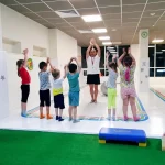 Занятия йогой, фитнесом в спортзале SuperДетки Краснодар