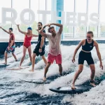 Занятия йогой, фитнесом в спортзале SurfBrothers Москва