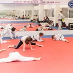 Занятия йогой, фитнесом в спортзале Таэквон-До ВЛ Москва