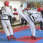 Занятия йогой, фитнесом в спортзале Taekwon-do Itf kickboxing Казань