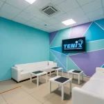 Занятия йогой, фитнесом в спортзале Tenix Москва