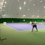 Занятия йогой, фитнесом в спортзале Теннис+ Белгород