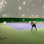 Занятия йогой, фитнесом в спортзале Теннисная академия Воронеж
