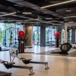 Занятия йогой, фитнесом в спортзале The Base Fitness Москва