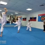 Занятия йогой, фитнесом в спортзале Тхэквондо в Кожухово, спортивная секция, единоборства Москва