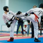 Занятия йогой, фитнесом в спортзале Тхэквондо ВТФ Москва