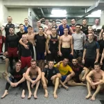 Занятия йогой, фитнесом в спортзале Top Team Siberia Барнаул