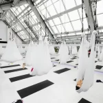 Занятия йогой, фитнесом в спортзале Topstretching Moscow City Москва