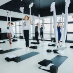 Занятия йогой, фитнесом в спортзале Topstretching Москва