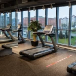 Занятия йогой, фитнесом в спортзале Tower Gym Санкт-Петербург