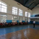 Занятия йогой, фитнесом в спортзале Цбе Кизляр