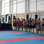 Занятия йогой, фитнесом в спортзале Цбе Кизляр